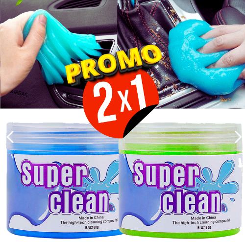 Pack 2 Gel Slime De Limpieza